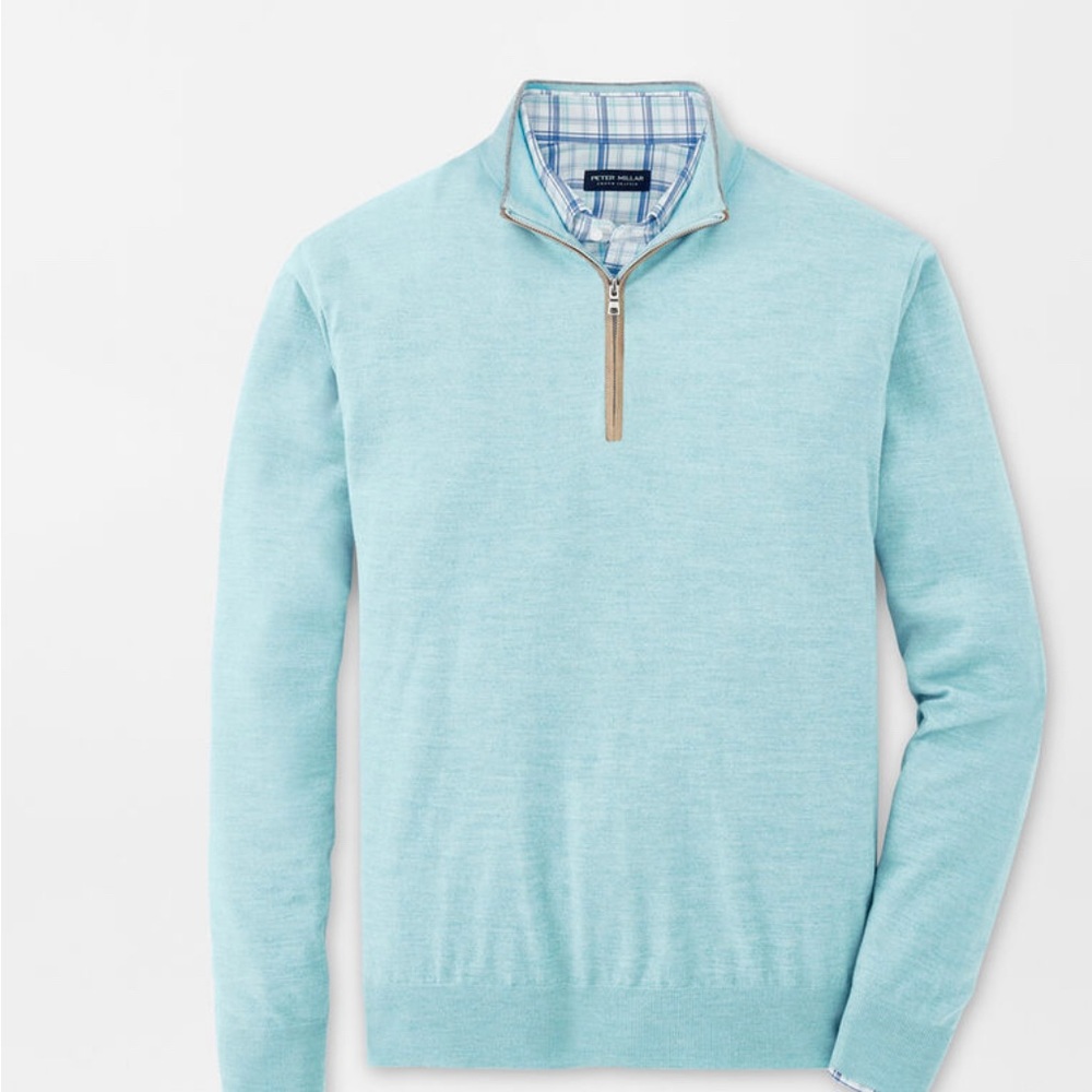 Peter Millar Crown Crafted Excursionist Flex Quarter-Zip size XL